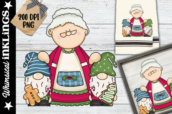 Christmas Helper Gnomes: A Seller's Review of These Illustrations