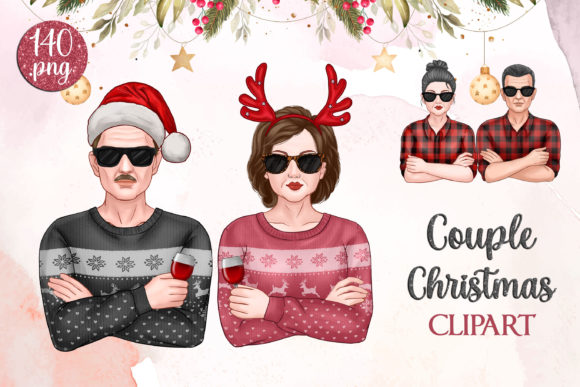 Couple Christmas Illustrations: A Seller's Review