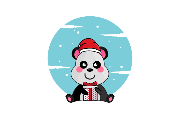 Panda in Christmas Hat: Festive Illustrations Review