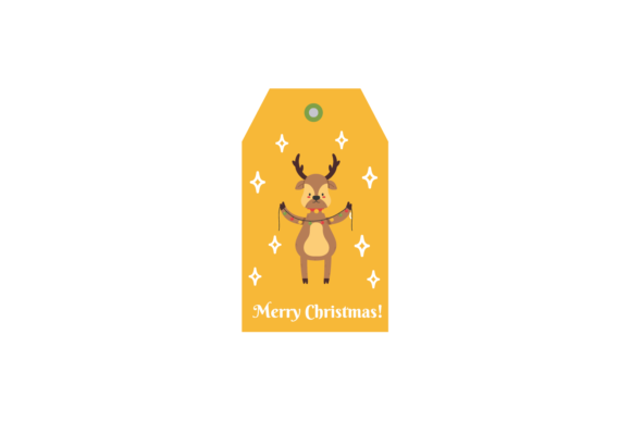 Review: Christmas Label Tag Deer and Lamp SVG for Holiday Embroidery