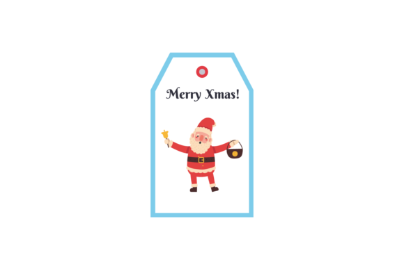 Review: Christmas Label Tag Santa Holy for Holiday Embroidery