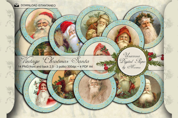 Review: CHRISTMAS VINTAGE SANTA for Holiday Projects