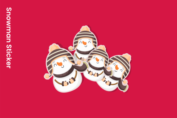 Snowman Sticker Christmas Style Design Review